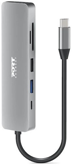 Baseus PORT CONNECT | Mobilioji įkrovimo stotelė 1 x 4K USB-C 5 įrenginiams, 100 W