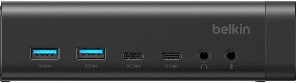 Šakotuvas Stotis/replikatorius Belkin CONNECT 14-in-1 140 W dviejų ekranų doko stotis (INC028KQBK)