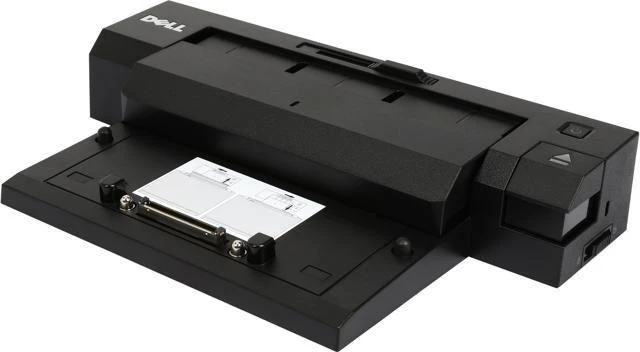Juoda Dell E-Port prijungimo stotelė