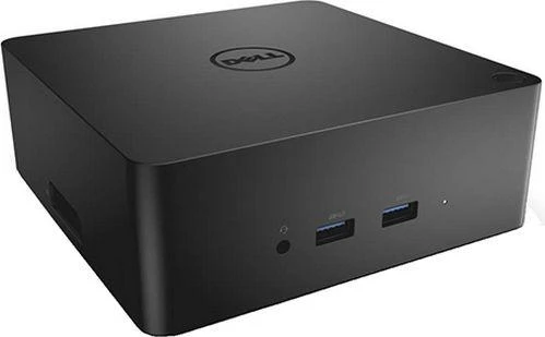 Dell TB16 priekinis vaizdas su USB jungtimis