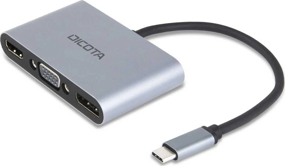 „Dicota USB-C“ nešiojama „5 viename“ prijungimo stotis 4K HDMI/DP PD 100 W