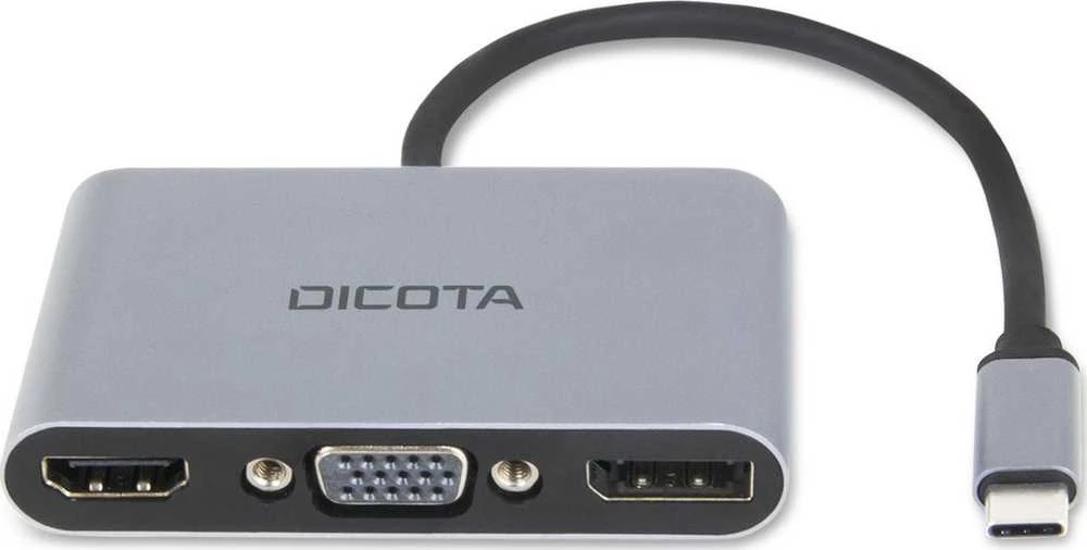 „Dicota USB-C“ nešiojama „5 viename“ prijungimo stotis 4K HDMI/DP PD 100 W