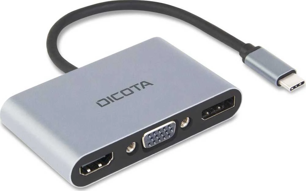 „Dicota USB-C“ nešiojama „5 viename“ prijungimo stotis 4K HDMI/DP PD 100 W