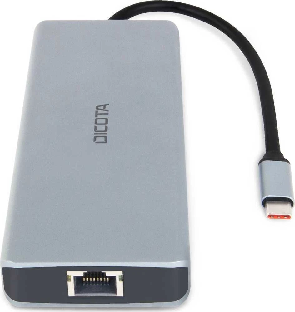 DICOTA USB-C 13 viename prijungimo stotis 4K HDMI/DP PD 100 W