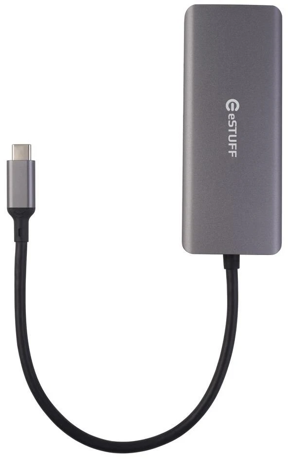 Stotelė / replikatorius eStuff Mobile 6w1 USB-C (ES623013)