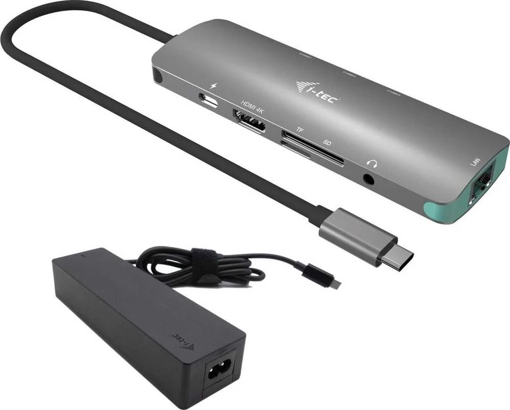 I-TEC nano dokas su 100W įkrovikliu