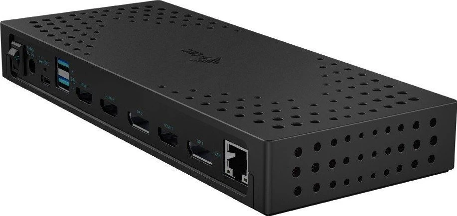 I-TEC USB 3.0 USB-C Thunderbolt 3x 4K prijungimo stotis Gen 2 + maitinimo tiekimas 100 W