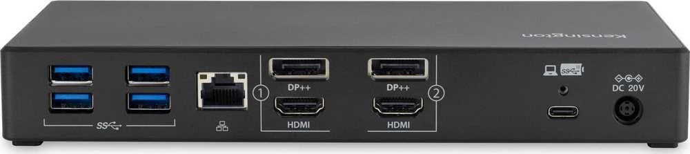 Leitz KENSINGTON SD4781p USB-C ir USB-A dviguba 4K prijungimo stotelė