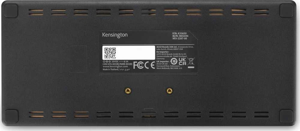 Leitz KENSINGTON SD4781p USB-C ir USB-A dviguba 4K prijungimo stotelė