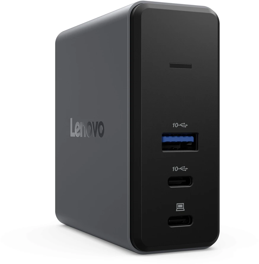 Lenovo X9 įkrovimo GaN dokas - ES | USB 3.0 (3.1 Gen 1) Type-C jungčių kiekis: 1 | HDMI jungčių kiekis: 1 | 60 W | Garantija: 36 mėn.