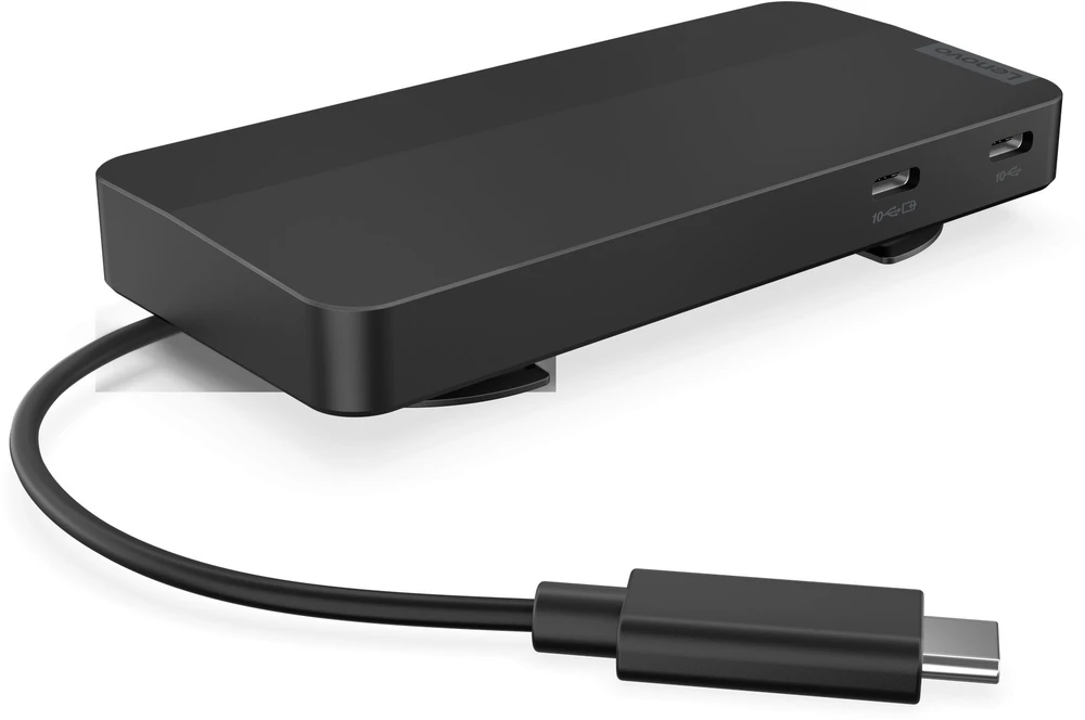 Lenovo | USB-C Dual Ekranas Travel Dock w/o Adapteris | 40B90000WW | Ethernet LAN (RJ-45) jungtys 1 | USB 3.0 (3.1 Gen 1) jungtys quantity 1 x USB-A 10 Gbps, 2 x USB-C 10 Gbps | HDMI jungtys quantity 1 | 65 W | Garantija 36 mėn.