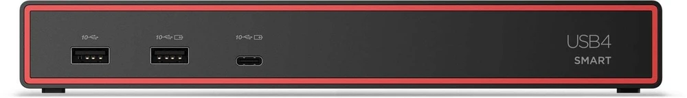 Lenovo „ThinkPad“ USB4 išmanusis dokas 5500, laidinis, juodas