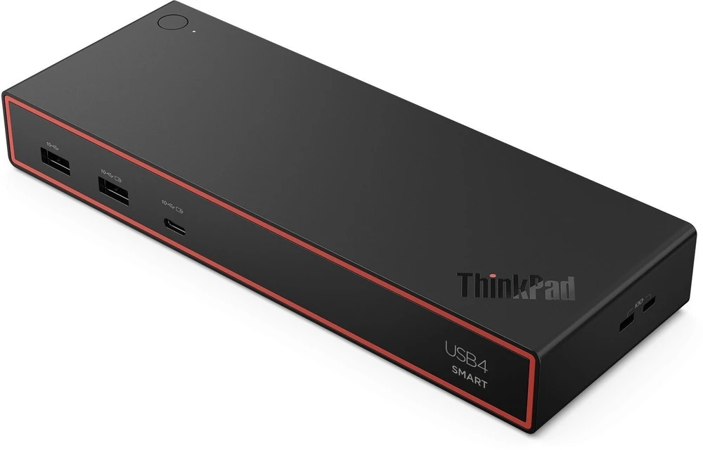 Lenovo „ThinkPad“ USB4 išmanusis dokas 5500, laidinis, juodas