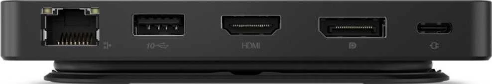 Lenovo | USB-C Dual Ekranas Travel Dock su adapteriu | 40B90100EU | Ethernet LAN (RJ-45) jungtys 1 | DisplayPorts quantity 1 | USB 3.0 (3.1 Gen 1) jungtys quantity 1 x USB-A 10 Gbps, 2 x USB-C 10 Gbps | HDMI jungtys quantity 1 | 65 W | Garantija 36 mėn.