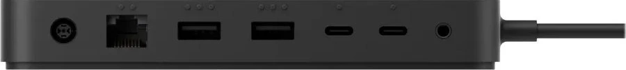 „Microsoft Surface Thunderbolt 4“ dokas, laidinis, „Thunderbolt 4“, 2500 Mbit/s, juodas, „Kensington“, Microsoft