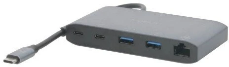Mobilis 020027 doko stotelė Laidinis USB 3.2 Gen 1 (3.1 Gen 1) Type-C Ball