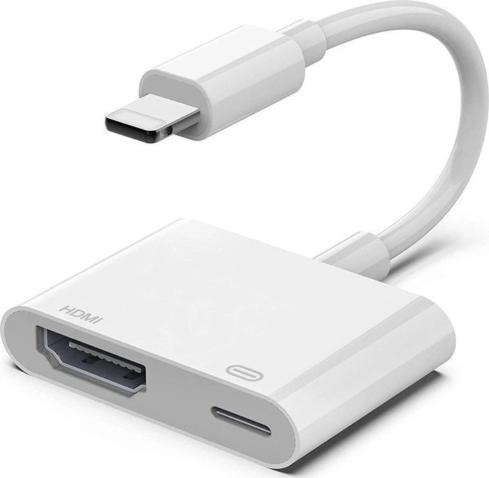 Adapteris su apšvietimo jungtimi į HDMI AV