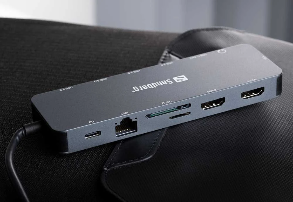 Sandberg USB-C 13-in-1 kelioninis dokas