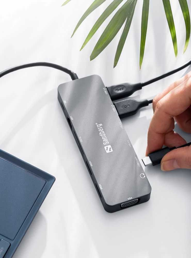Sandberg USB-C 13-in-1 kelioninis dokas