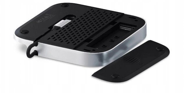 „Satechi“ stovas ir šakotuvas, skirtas „Mac Mini M4/M4 Pro“ (2024) su SSD M.2 NVMe lizdu