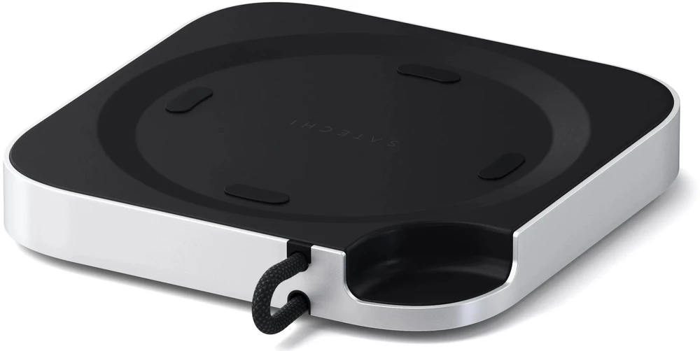 „Satechi“ stovas ir šakotuvas, skirtas „Mac Mini M4/M4 Pro“ (2024) su SSD M.2 NVMe lizdu