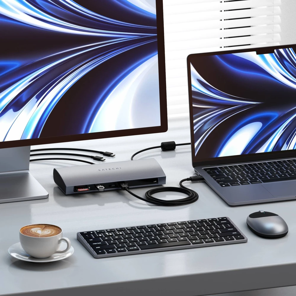 Stacja/replikator Satechi Thunderbolt 4 Dock (ST-UCT4DM)