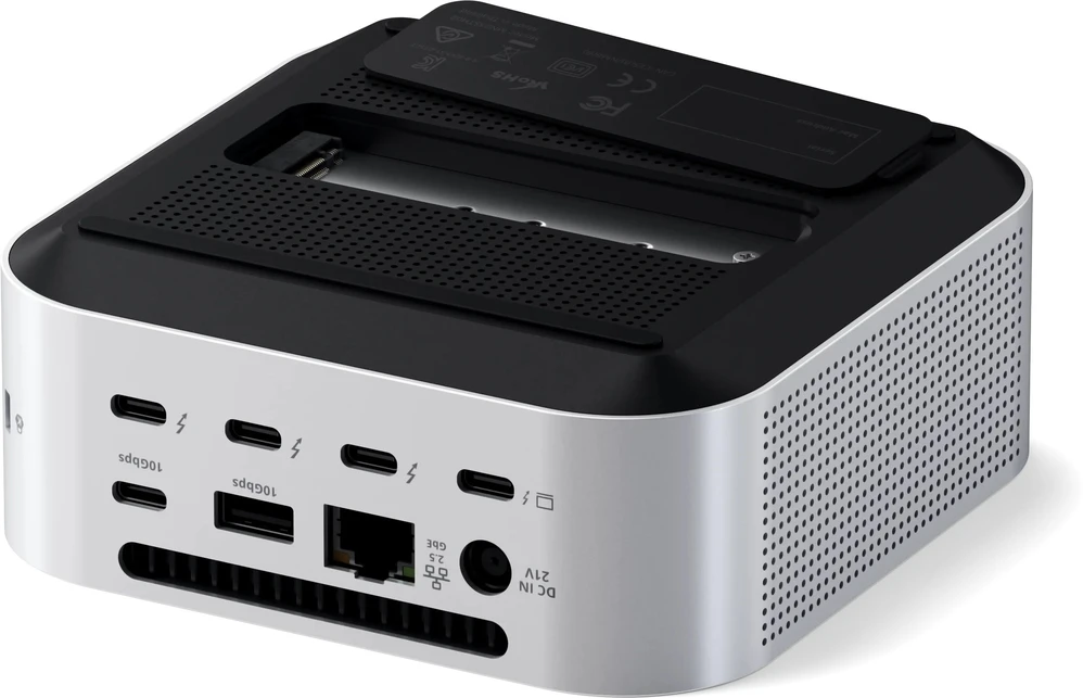 Satechi Thunderbolt 5 CubeDock ze slotem na SSD | 8K | PD do 140W