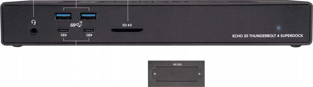 Sonnet Echo 20 Thunderbolt 4 SuperDock, docking station (juodas)