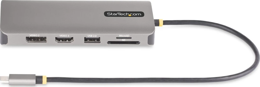 StarTech USB-C MULTIMONITOR ADAPTER HDMI/DP TRIPLE/DOUBLE DISPLAY DOCK