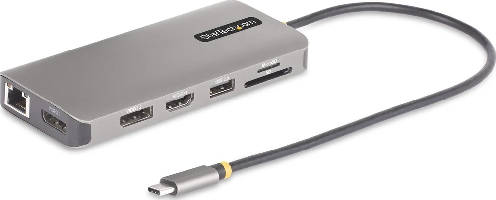 StarTech USB-C MULTIMONITOR ADAPTER HDMI/DP TRIPLE/DOUBLE DISPLAY DOCK