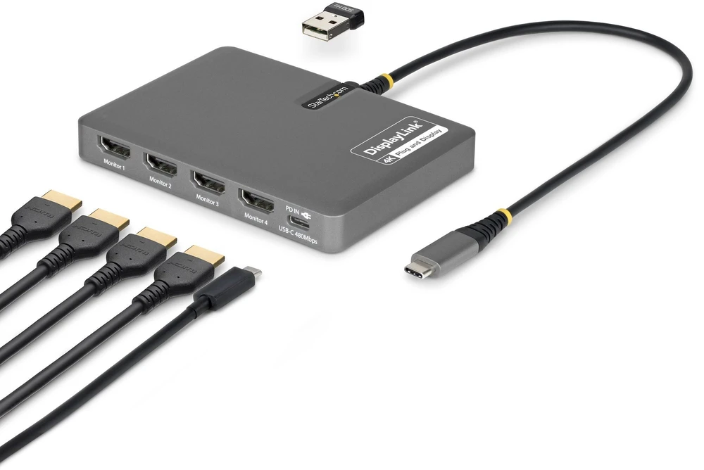 Stacja/replikator StarTech USB-C (QUAD-USB-HDMI-ADAPT)