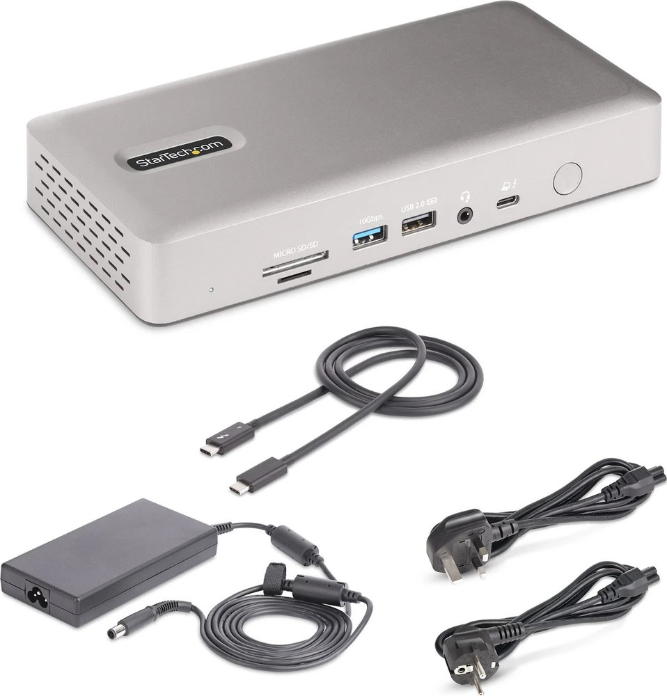 StarTech THUNDERBOLT 4 DOKAS 2X HDMI/DP/2X HDMI 2X EKRANAS – 98W PD