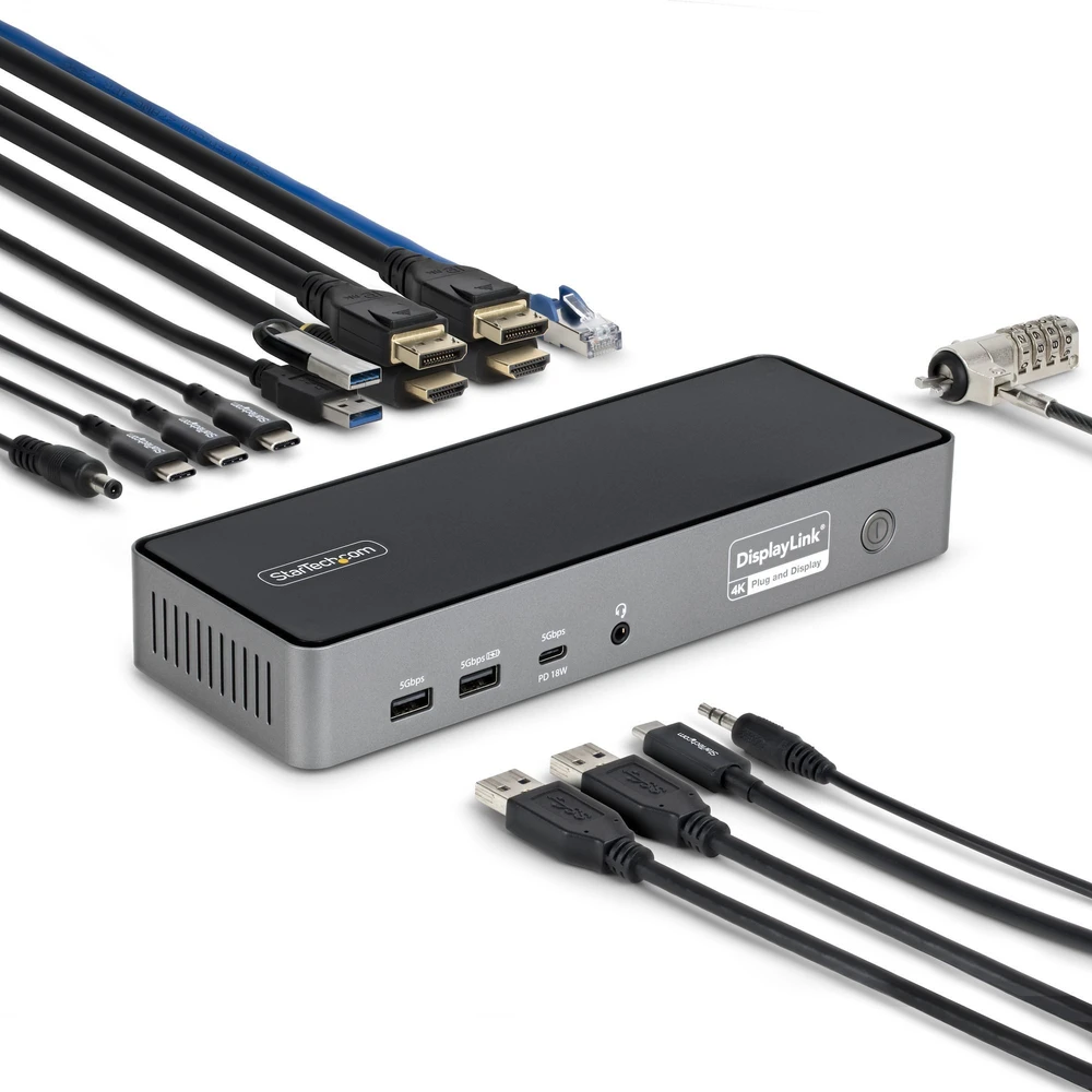 „StarTech“ USB-C dokas / replikatorius (DK30C2DPEPRUE)