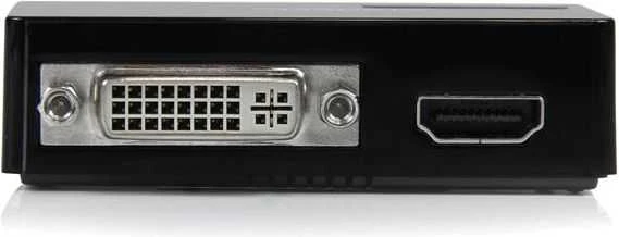 StarTech USB – HDMI – DVI stotis / replikatorius Juodas (USB32HDDVII)