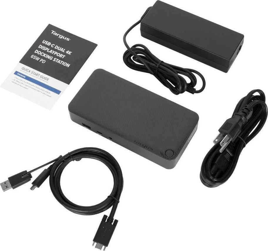 TARGUS universali USB-C DV4K prijungimo stotis su 65 W maitinimo tiekimu