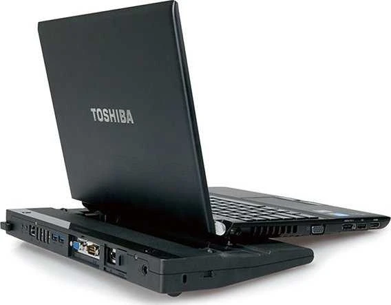 Toshiba PA3916E-1PRP knyginių kompiuterių dokas / jungčių replikatorius Juoda