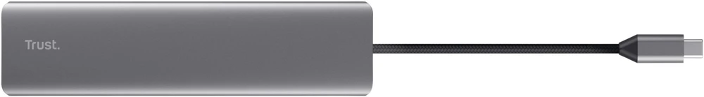 USB-C Šakotuvas - Trust 25661 Aliuminio 3 HDMI 2 USB-A 2 USB-C PD 3.0