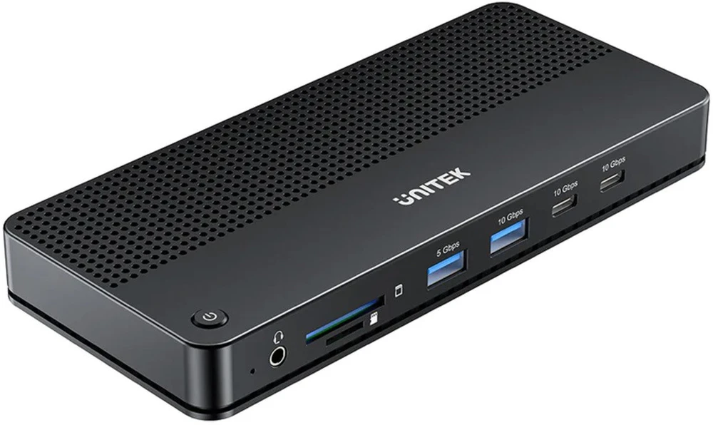 Unitek D1104A01 13in1 MST HDMI DP 8K PD 100W prijungimo stotelė