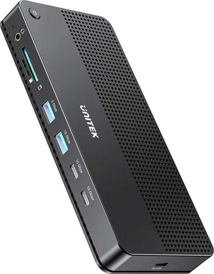 Unitek D1104A01 13in1 MST HDMI DP 8K PD 100W prijungimo stotelė