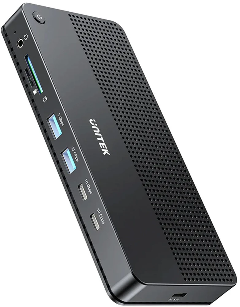 Unitek D1104A01 13in1 MST HDMI DP 8K PD 100W prijungimo stotelė