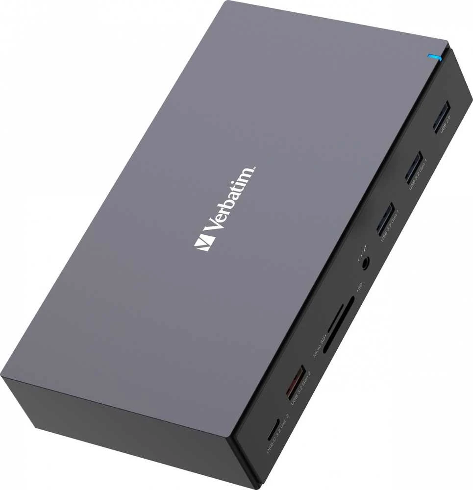 VERBATIM USB-C Pro Docking Station 17 prievadų CDS-17