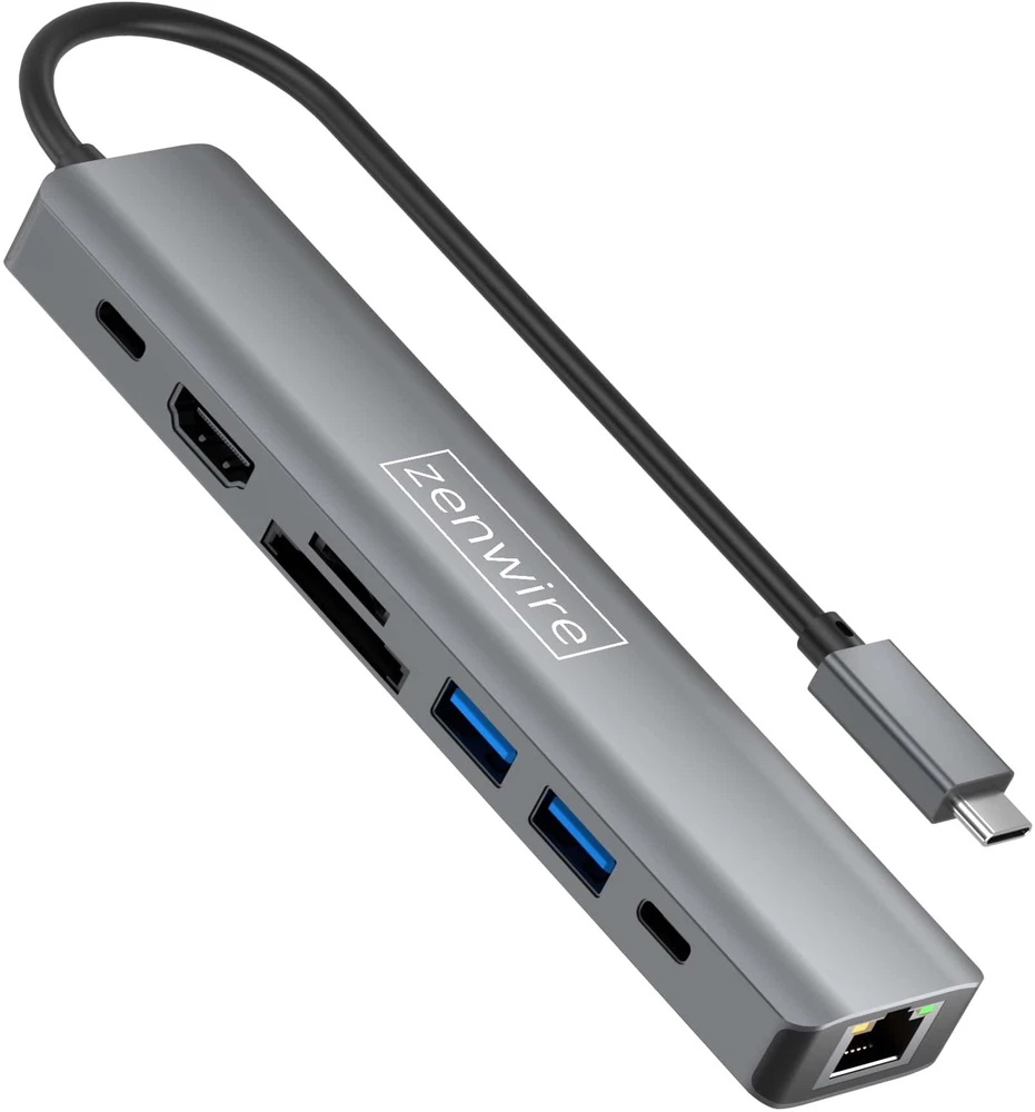 Stacja/replikator Zenwire HUB81 USB-C 8w1 (1246123015)