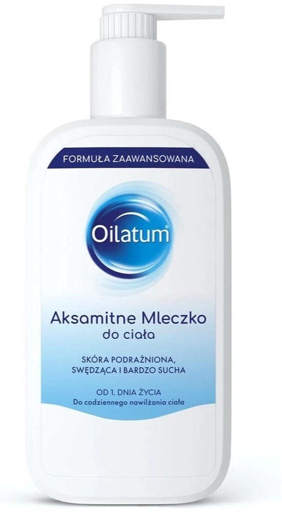 Stada „Oilatum Advanced Formula“ švelnus kūno pienelis sausai ir sudirgusiai odai, 400 ml