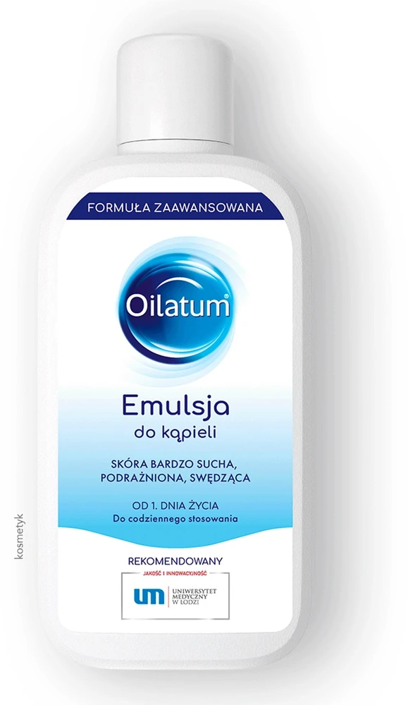 Stada „Oilatum Formula Advanced“ vonios emulsija sausai ir sudirgintai odai, 400 ml