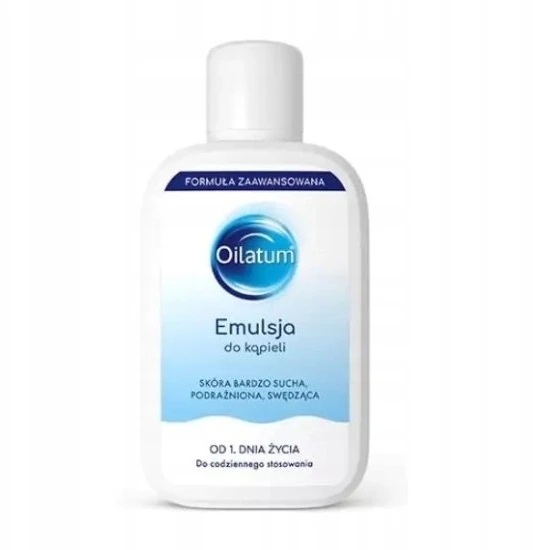 Stada „Oilatum Formula Advanced“ vonios emulsija sausai ir sudirgintai odai, 400 ml