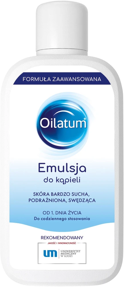 Stada „Oilatum Formula Advanced“ vonios emulsija sausai ir sudirgintai odai, 400 ml