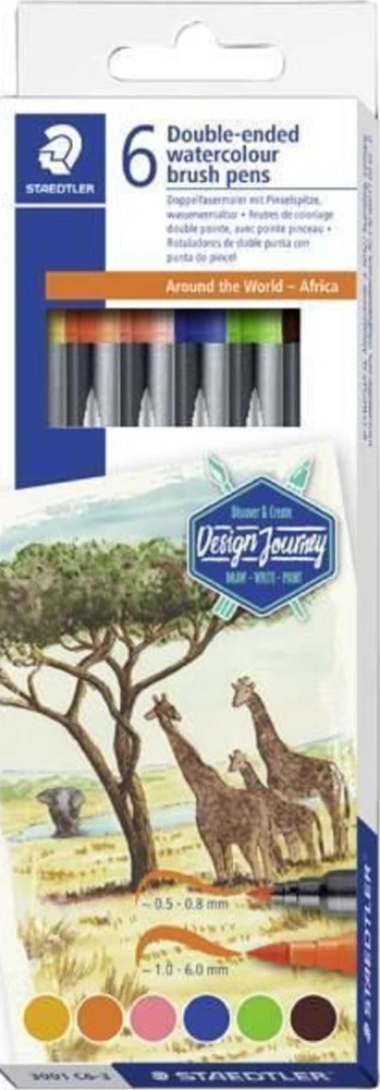 Staedtler ''Design Journey'' Around the world Afryka Set retail