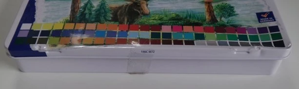 Staedtler spalvinimo pieštukai, 72 vnt., metalinė dėžutė
