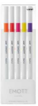 Staedtler Emott fineliner 5 vnt. rinkinys. Maži stalo stovai, 2 vnt.