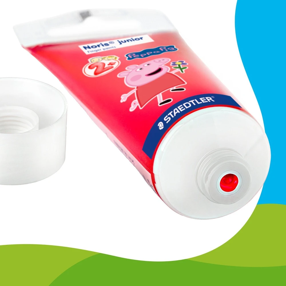 Staedtler Farba do malowania palcami NJ Peppa 4 vnt. Dėklas (8814 L1)